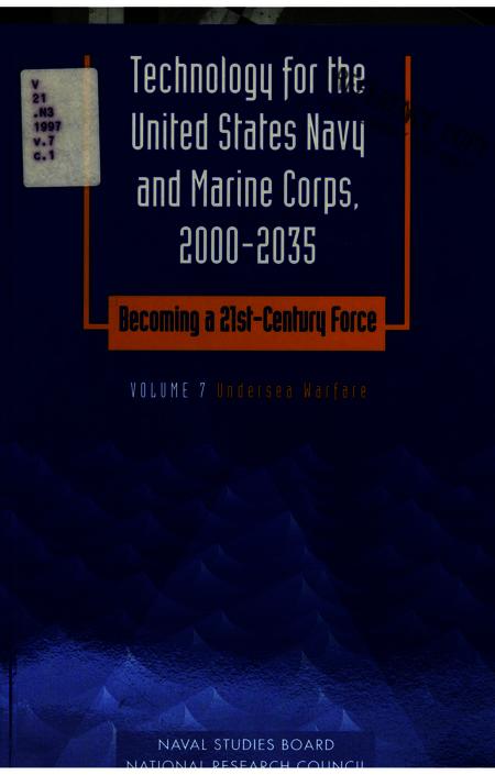 Technology For The United States Navy And Marine Corps