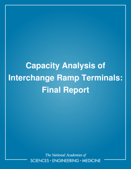 Capacity Analysis of Interchange Ramp Terminals: Final Report
