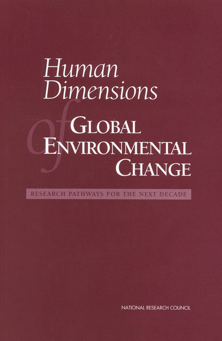 Cover:Human Dimensions of Global Environmental Change: Research Pathways for the Next Decade