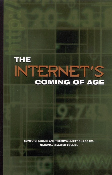 Cover:The Internet's Coming of Age