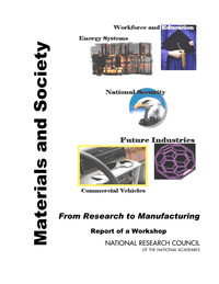 Materials and Society: From Research to Manufacturing: Report of a Workshop