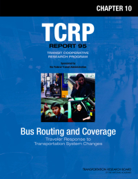 Traveler Response to Transportation System Changes Handbook, Third Edition: Chapter 12, Transit Pricing and Fares