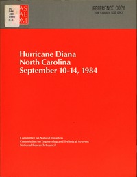 Hurricane Diana, North Carolina, September 10-14, 1984