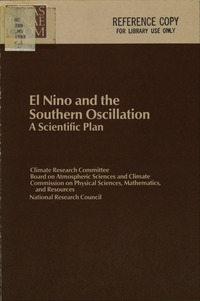 El Nino and the Southern Oscillation: A Scientific Plan