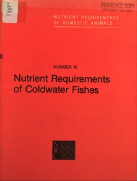 Nutrient Requirements of Coldwater Fishes