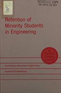 Retention of Minority Students in Engineering