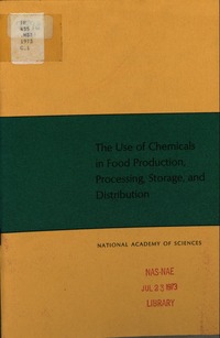 The Use of Chemicals in Food Production, Processing, Storage, and Distribution
