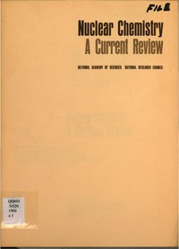 Nuclear Chemistry: A Current Review