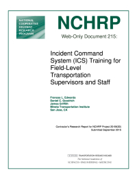 Incident Command System (ICS) Training for Field-Level Supervisors and Staff