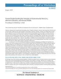 Toward Understanding the Interplay of Environmental Stressors, Infectious Diseases, and Human Health: Proceedings of a Workshop—in Brief