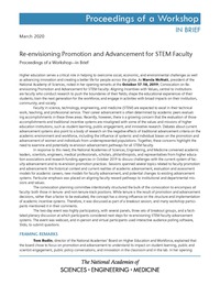 Re-envisioning Promotion and Advancement for STEM Faculty: Proceedings of a Workshop–in Brief
