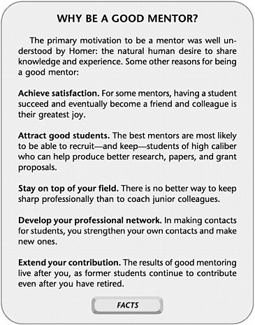 1 What is a Mentor? | Adviser, Teacher, Model, Friend: On Being a Mentor to Students in Science and Engineering | The National Academies Press