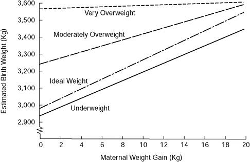 Weight Gain During Twin Pregnancy Chart