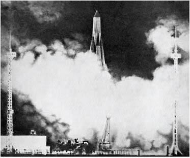 FIGURE 3.2 Beginning of the Space Age—the launch of Sputnik on October 4, 1957. SOURCE: Courtesy of RKK Energia.