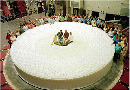 FIGURE 3.1 The Large Synoptic Survey Telescope 8.4-meter-diameter mirror after being successfully cast at the University of Arizona Mirror Laboratory. SOURCE: Courtesy of Howard Lester, LSST Corporation.