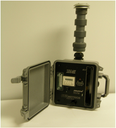 FIGURE 2-2 Assembled MiniVol sampler. Photo courtesy of Philip Hopke, 2009.