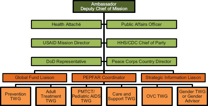 Peace Corps Organizational Chart