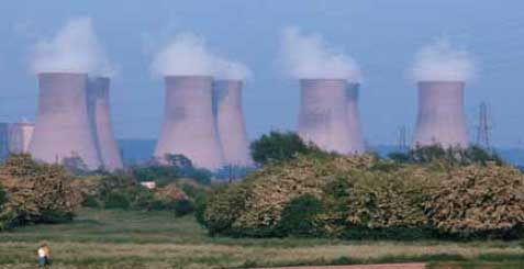 image of nuclear power plant