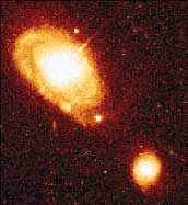  Many quasars reside at the cores of apparently normal galaxies, such as the quasar PG 0052+251, about 1.4 billion light-years away